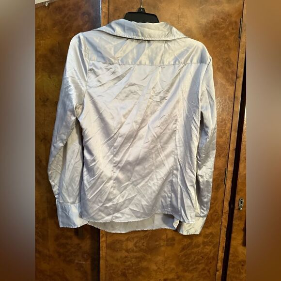 NWT - will smith silver blouse - Picture 6 of 6